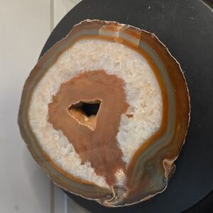 Natural Agate Slice Art Decor
